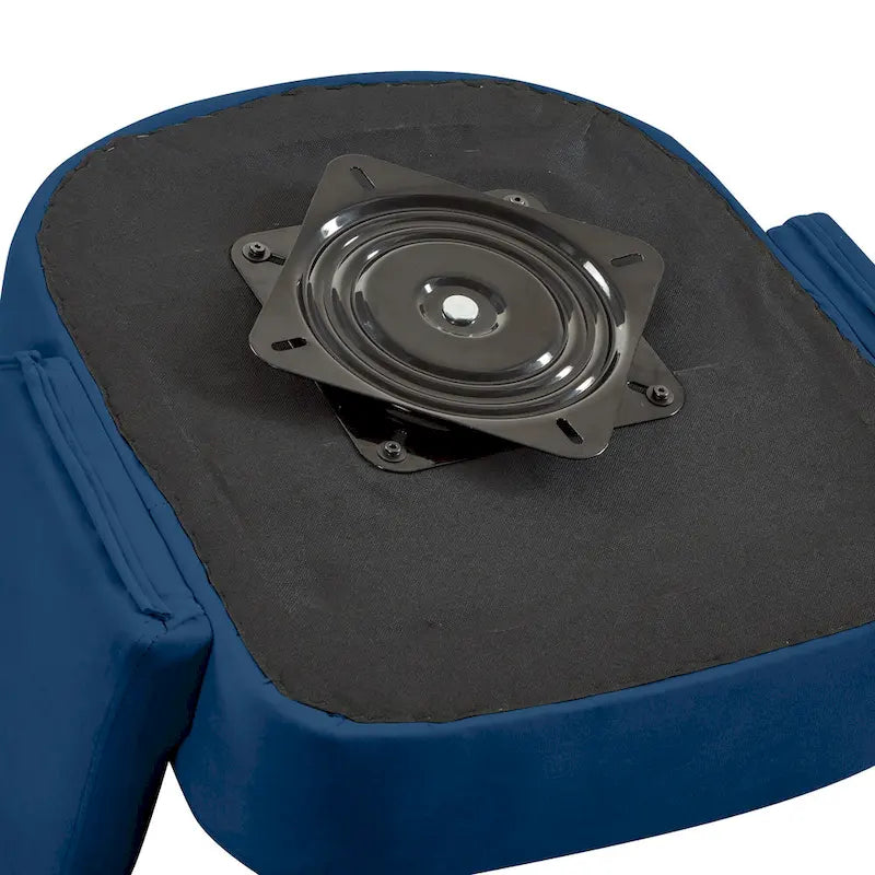 Velvet Swivel Barrel Accent Chair with 360° Rotation & Open Backrest