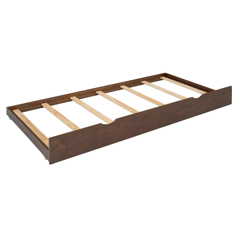 Lit plate-forme queen avec lit gigogne et tiroirs de rangement