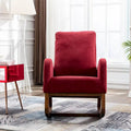Modern Comfort Rocking Chair with High Backrest