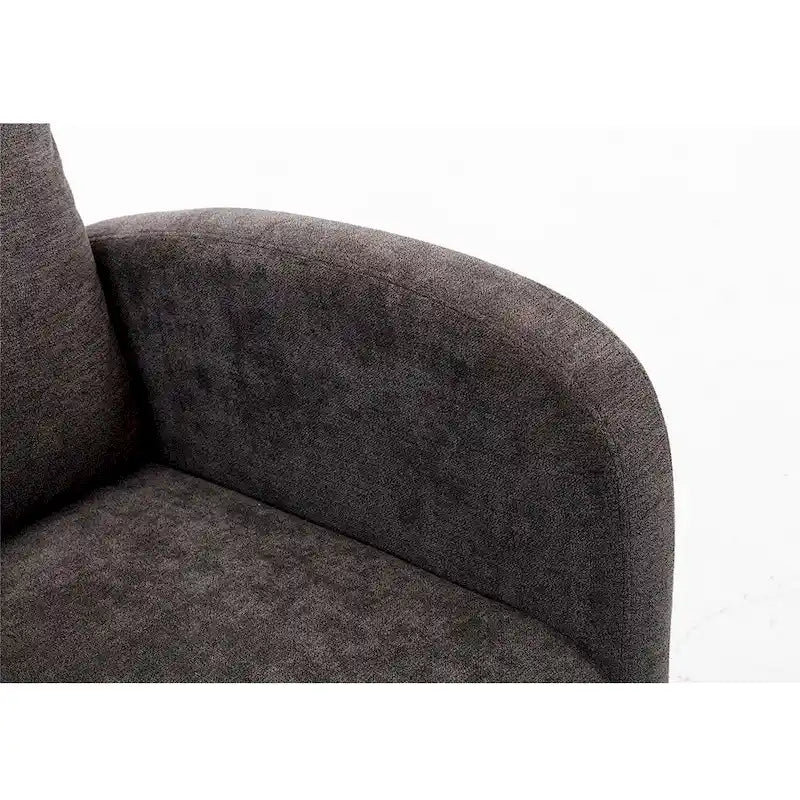 Modern Comfort Rocking Chair with High Backrest