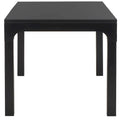 Table à manger rectangulaire de 152 cm – Base arquée, pour jusqu'à 8 personnes, 3 finitions