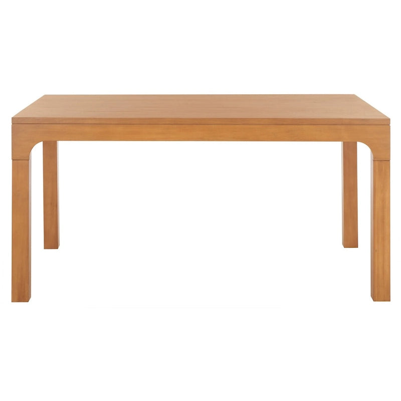 Table à manger rectangulaire de 152 cm – Base arquée, pour jusqu'à 8 personnes, 3 finitions