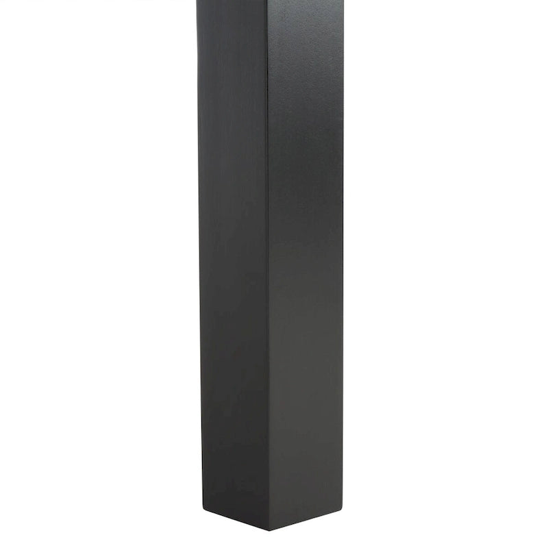 Table à manger rectangulaire de 152 cm – Base arquée, pour jusqu'à 8 personnes, 3 finitions