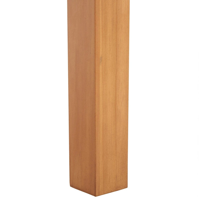 Table à manger rectangulaire de 152 cm – Base arquée, pour jusqu'à 8 personnes, 3 finitions